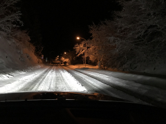 雪道 雪道