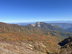 紅葉の白山