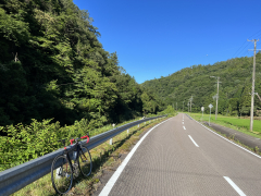 早朝サイクリング