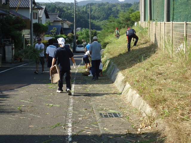 除草作業