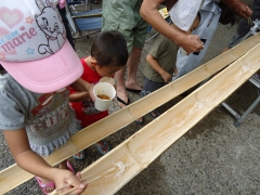 流しそうめん 流しそうめん